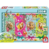 Schmidt Spiele 56538 Alles fürs Pferdeglück Kinderpuzzle, 200 Teile, 200 Stück(e), 8 Jahr(e)