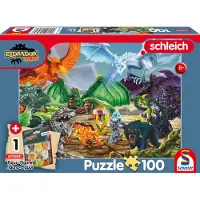 Schmidt Spiele 56565 Schleich Eldrador Kinderpuzzle, 100 Teile, 100 Stück(e), 5 Jahr(e)