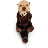 Tobar Animigos Welt der Natur: Liegender Otter mit Jungem