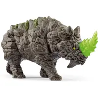 Schleich Spielfigur "ELDRADOR CREATURES, Kampfrhino (70157)", bunt, Spielfiguren, Kinder, Kunststoff, Spielfigur