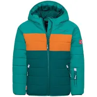 TROLLKIDS Kids Hafjell Snow Jacket PRO Jungen Skijacke Snowboardjacke midnight petrol 98 grün