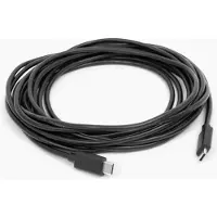 OWL LABS Labs USB C Male to USB C Male Cable for Meeting 3 (16 Feet / 4.87M), 4,87 m, USB C, USB C, Schwarz