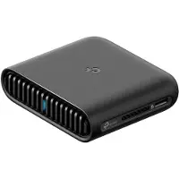 TP-LINK TL-WR3002X, Wi-Fi 6 (802.11ax), Dual-Band (2,4 GHz/5 GHz), Ethernet/LAN, Schwarz, Tragbarer Router