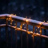 Esotec Solar Lichterkette, 60 bernsteinfarbene LEDs, 6 Meter wetterfest 102172
