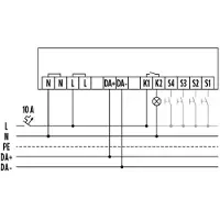 ESYLUX EP10428289 DALI-2-zertifizierter Decken-Präsenzmelder mit integrierter DALI-2-Steuereinheit und -Spannungsversorgung (250 mA) PD-C 360bt/32
