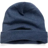 Engel - Baby Mütze Wolle/Seide - Mütze Gr 62/68 blau