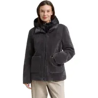 Tom Tailor Damen Hybrid Jacke mit Stepp-Einsatz