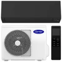Carrier Split Klimaanlage Komplett-Set | High Line | 2,0 kW | Mattschwarz