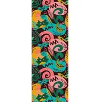 Queence Vinyltapete "Leslie" Barock Kunst bedruckt glatt 90x250cm, selbstklebend, kinderleichte Anbringung, Sticker