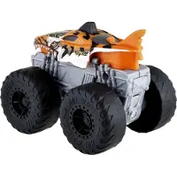 Hot Wheels Monster Trucks 1:43 Tiger Shark mit Lichtern und Geräuschen