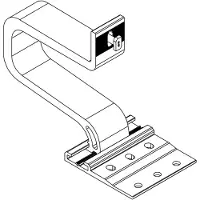 K2 Systems Dachhaken SingleHook Alpin 2003155 Aluminium