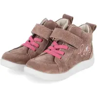 Pepino by Ricosta Mädchen Klettboots LOU Braun Rauleder Größe: 21