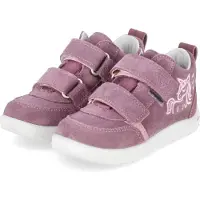Pepino by Ricosta Mädchen Klettschuhe LIV Rosa Rauleder Größe: 22
