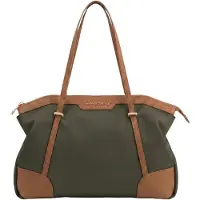 Gian Marco Venturi Gianmarco Venturi Damen-Schultertasche PVC Reißverschluss 40x25 cm ROSSO UNICA