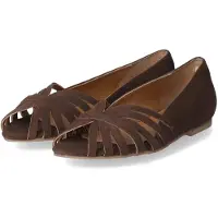 Copenhagen Shoes Damen Ballerinas PASSIONATE SUEDE Braun Rauleder Größe: 36