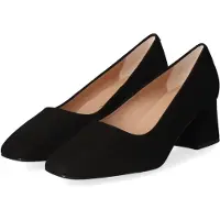Unisa Damen Pumps LOWE Schwarz Rauleder Größe: 38