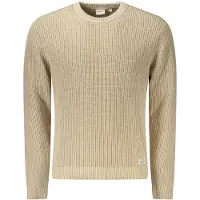 Pepe Jeans für Herren. PM7000093 Pullover Dorian Crew beige (M), Lässig, Baumwolle, Langarm