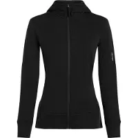 Icebreaker Sweatjacke Merino 260 Quantum IV LS Zip Hoody Damen Black-XS