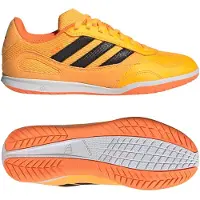 Adidas Fußballschuh PERFORMANCE "SUPER SALA III KIDS, HALLENBÖDEN", Kinder, Gr. 38,5, orange (lucid tangerine, core schwarz, lucid orange), Synthetik, Textil, Schuhe Fußballschuh