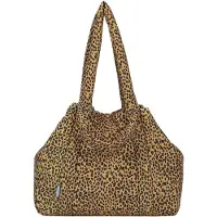 Fritzi aus Preußen Schultertasche Tonnje Shopper Cheetah Mustard Black hellbraun