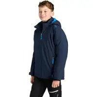 CMP Winterjacke "KID JACKET SNAPS HOOD" mit Kapuze Feel Warm Flat, Clima Protect, Schneefang