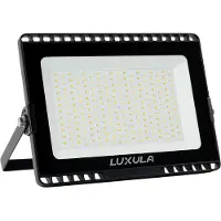 Luxula LED Fluter 100 W 3000 K, 4000 K, 6000 K einstellbar in warm-, neutral- und kaltweiß (CCT) schwarz IP65