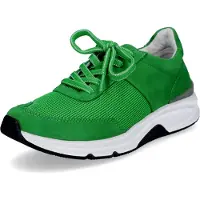 Gabor ROLLINGSOFT Damenschuhe - sportliche Schnür- Halbschuhe grün Freizeit NEU