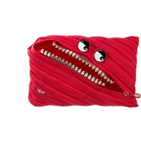 Zipit Grillz Monster große Federtasche Rot