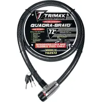 Trimax Locks Lock-Quad-Braid-72"