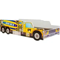 KOBI Kinderbett Auto 160x80 - Betonmischer