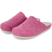 Beliana Damen Pantoffeln Rosa Filz Größe: 38