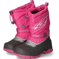Keen Kinder Snow Troll WP Schuhe, Fuchsia Purple-Silver, US 13