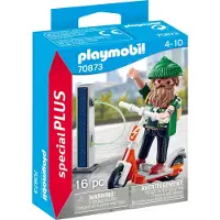 Playmobil City Life Hipster mit E-Roller, 4 Jahr(e), Mehrfarbig, Kunststoff