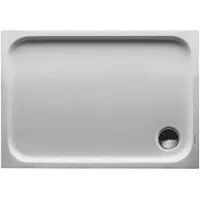 Duravit Rechteck-DW D-CODE m AS we 1000x700x85mm
