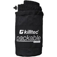 Killtec Regenhose "KOS 17 WMN PNTS", Damen, Gr. 50, Normalgrößen, schwarz, Obermaterial: 100% Polyester, Hosen Regenhose, Leichte, packbare, wasser- und winddichte Damen Regenhose