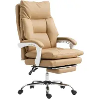 HOMCOM Bürostuhl Ergonomischer Schreibtischstuhl mit Lendenwirbelstütze