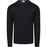 Profuomo Pullover Merinowolle Schwarz