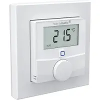 Homematic IP Smart-Home-Zubehör "Wandthermostat mit Luftfeuchtigkeitssensor WTH-3", weiß, B:11,5cm H:5cm T:12,5cm, Smart-Home-Stationen, Smart-Home-Zubehör