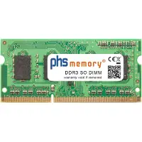 PHS-memory 4GB DDR3 für Acer Aspire V3-371-30ZG RAM SO DIMM PC3L-12800S, 4 GB, 1 x 4 GB, DDR3, 1333 MHz, 204-pin SO-DIMM
