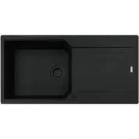 Franke Urban UBG 611-100 Black Matt Collection - 114.0682.733 Granitspüle