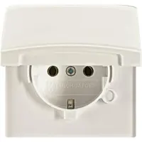 Busch-Jaeger Schuko-Steckdoseneinsatz IP44 weiß 20 EUGK-32-101