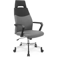 Halmar Bürostuhl Olaf mit Armlehnen, Rollen, TILT-Mechanismus und verstellbarer Sitzhöhe 58x113x59 cm