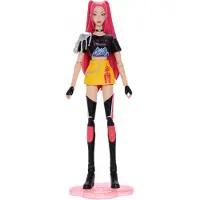 K POP Demon Hunters KPop Demon Hunters HUNTR/X Mira-Actionfigur, ca. 15 cm groß, mit Zubehörteilen sowie austauschbaren Gesichtern und Händen, 4 Jahr(e), Mehrfarbig, Kunststoff