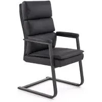 Halmar Bürostuhl ADRIANO, Farbe: schwarz, Abmessungen: 63 cm (B) x 109 cm (H) x 70 cm (T)