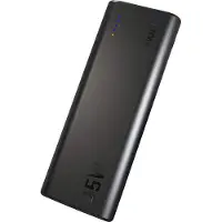 Yenkee YPB 2045 Powerbank 45 W/2000 mAh Powerbank mit 2 USB-A + 1 USB-C, tragbares Ladegerät mit 2 Eingängen, tragbares Ladegerät für iPhone 12/11/XS/XR, iPad, Samsung, Tablet etc.