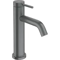 Hansgrohe Tecturis S Einhebel-Waschtischarmatur 110 CoolStart, EcoSmart+, ohne Ablaufgarnitur, Ausladung 116mm, 73312340, Farbe: Brushed Black Chrome