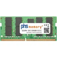 PHS-memory 16GB RAM Speicher kompatibel mit Lenovo ThinkPad P17 Gen 1 (20SN) (Xeon Prozessor) DDR4 SO DIMM ECC 2933MHz