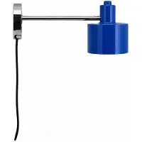 Dyberg Larsen Wandlampe Ocean, blau/chrom, Ausladung 30 cm