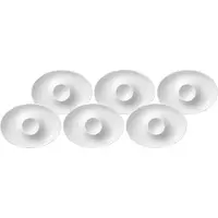 Villeroy & Boch Eierbecher "Eierbecher mit Ablage Royal 6er Set weiß", weiß, Porzellan, Eierbecher, Eierbecher