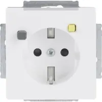 Busch-Jaeger 3120 EUCB-84, CEE 7/3, 2P+E, Weiß, IP20, 230 V, 16 A